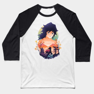 Giyu Tomioka Baseball T-Shirt